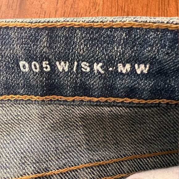 Saint Laurent Paris D05 Skinny Jeans Blue Denim Zip Ankle Italy Size 27 Women - Picture 7 of 14